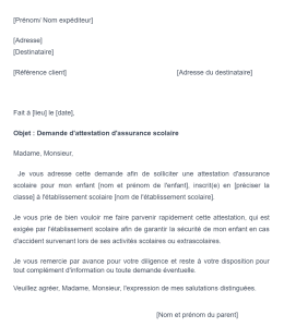 Obtenez votre attestation assurance scolaire Mise à jour 2023