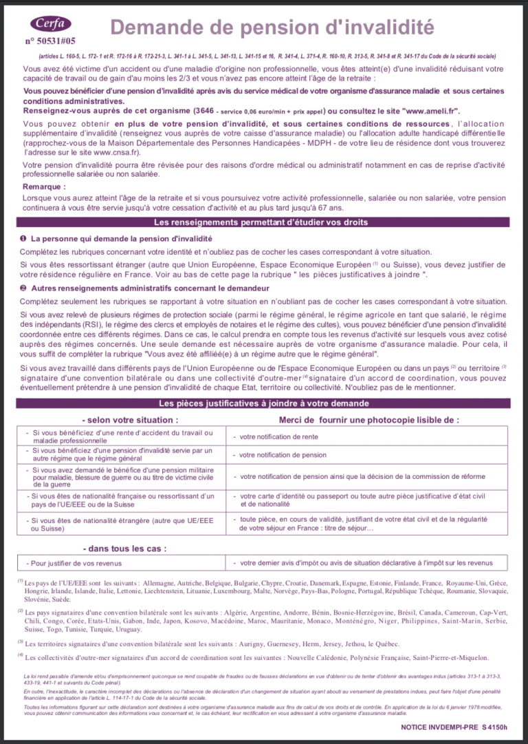 Qu’est-ce que la rente d’invalidité ? (Mise à jour 2022)